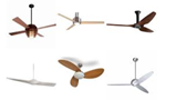 5x60W Ceiling fans