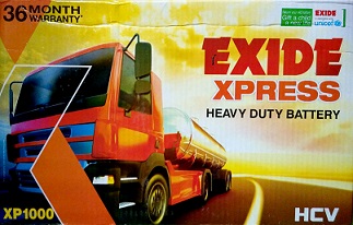Exide Express Heavy duty -  - Flat - XP1000
