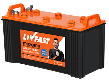 LivFast - 120 AH - Short Tubular - MXST 1648